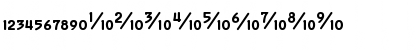Download Numbers Premium Regular Font