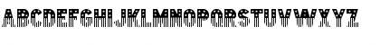 Download Stars & Stripes Normal Font Lowercase Preview