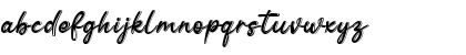 Download Beautiful Scenery Regular Font Lowercase Preview