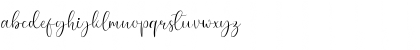 Download Lovely font demo 
 Font Lowercase Preview