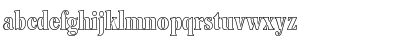 Download ConcordeBEOutline-Condensed Bold Font