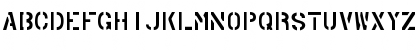 Download PHANTOM STENCIL PHANTOM STENCIL Font