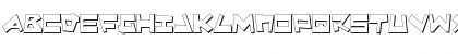 Download Quake & Shake 3D 3D Font Lowercase Preview