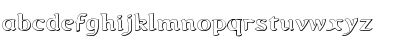 Download Queen & Country 3D Regular Font Lowercase Preview