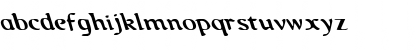 Download Queen & Country Leftalic Italic Font Lowercase Preview