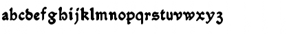 Download SerpentisBlack Regular Font Lowercase Preview
