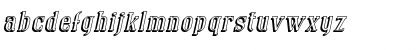 Download Covington Shadow Italic Font Lowercase Preview
