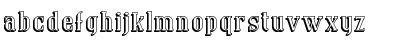 Download Covington Shadow Regular Font Lowercase Preview