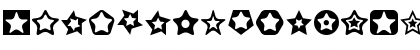 Download Stars for 3D FX Normal Font