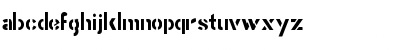 Download Stencil Gothic Regular Font
