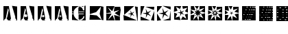 Download StencilBricksRandom Regular Font