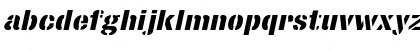 Download StencilSetExtended Oblique Font