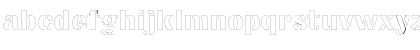 Download StencilSetExtendedOutline Regular Font