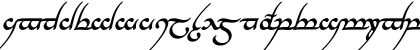 Download Tengwar Annatar Bold Italic Font
