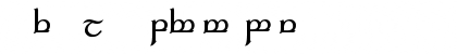 Download Tengwar Elfica A Regular Font