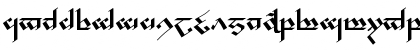 Download Tengwar Noldor Regular Font