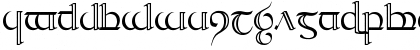 Download Tengwar Quenya-2 Regular Font