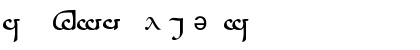 Download Tengwar Sindarin-A Regular Font