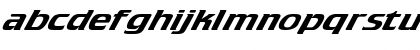 Download CruiserExtended Italic Font