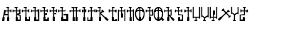 Download BE CROSS Regular Font Lowercase Preview