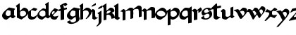 Download Beach Regular Font Lowercase Preview