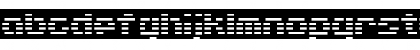 Download D3 DigiBitMapism type C Regular Font