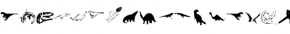 Download DinosFragments Regular Font