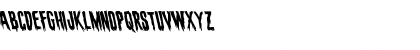 Download Eva Fangoria Leftalic Italic Font Lowercase Preview