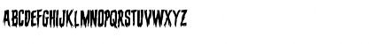 Download Eva Fangoria Rotalic Italic Font Lowercase Preview