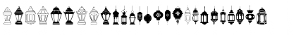 Download fotograami - lamp islamic Regular Font