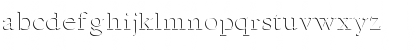 Download Emboss Regular Font Lowercase Preview