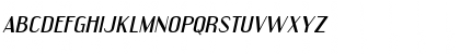 Download Engebrechtre Expanded Italic Font Lowercase Preview