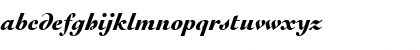 Download EngrvOs205 Blk BT Black Italic Font Lowercase Preview