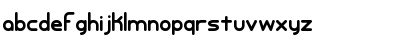 Download Entangled Plain BRK Normal Font Lowercase Preview