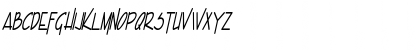 Download Enview Light BoldItalic Font Lowercase Preview