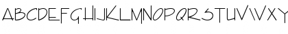 Download Enview Light Normal Font Lowercase Preview