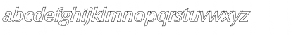 Download EricBeckerOutline-Medium Italic Font