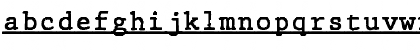 Download JMH Typewriter mono Under Regular Font