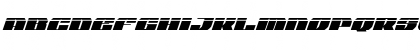 Download Joy Shark Laser Semi-Condensed Italic Semi-Condensed Italic Font