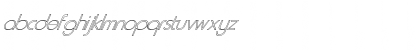 Download FZ BASIC 20 HOLLOW ITALIC Normal Font