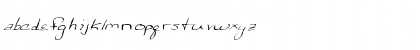 Download FZ HAND 24 MANGLED ITALIC Normal Font