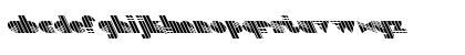 Download FZ UNIQUE 11 STRIPED LEFTY Normal Font