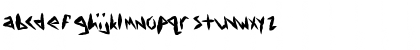 Download FZ UNIQUE 17 MANGLED LEFTY Normal Font