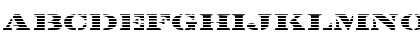 Download FZ UNIQUE 25 STRIPED EX Normal Font