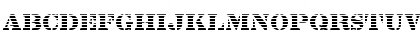 Download FZ UNIQUE 25 STRIPED Normal Font