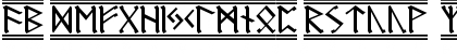 Download Germanic Runes-2 Regular Font