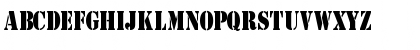 Download GI StencilCondensed Normal Font