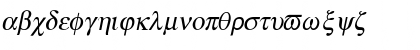 Download Greek Italic Font