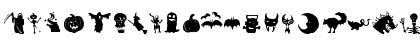 Download Halloween_Bats 01 Regular Font