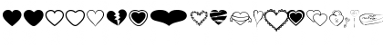 Download Hearts BV Regular Font